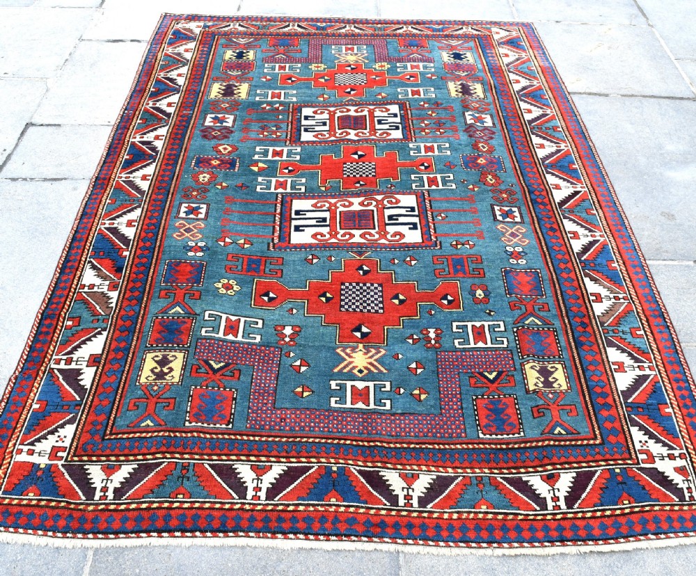 Antique Karachopfh Kazak rug 234x165 cm View II