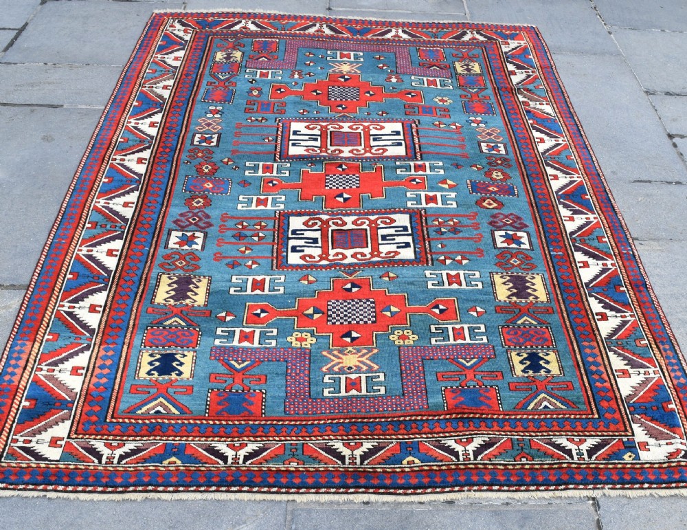 Antique Karachopfh Kazak rug 234x165 cm View XI