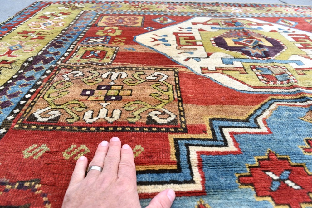Antique Lori Pambak Kazak rug 215x169 cm View II