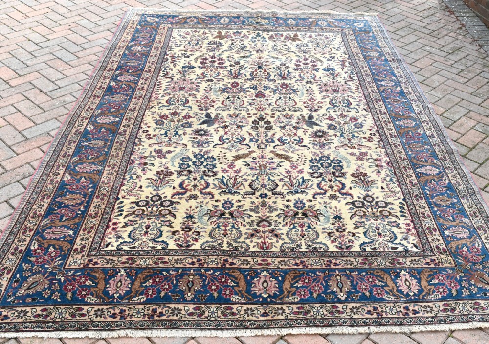 Antique Tehran carpet  308x204 cm View II