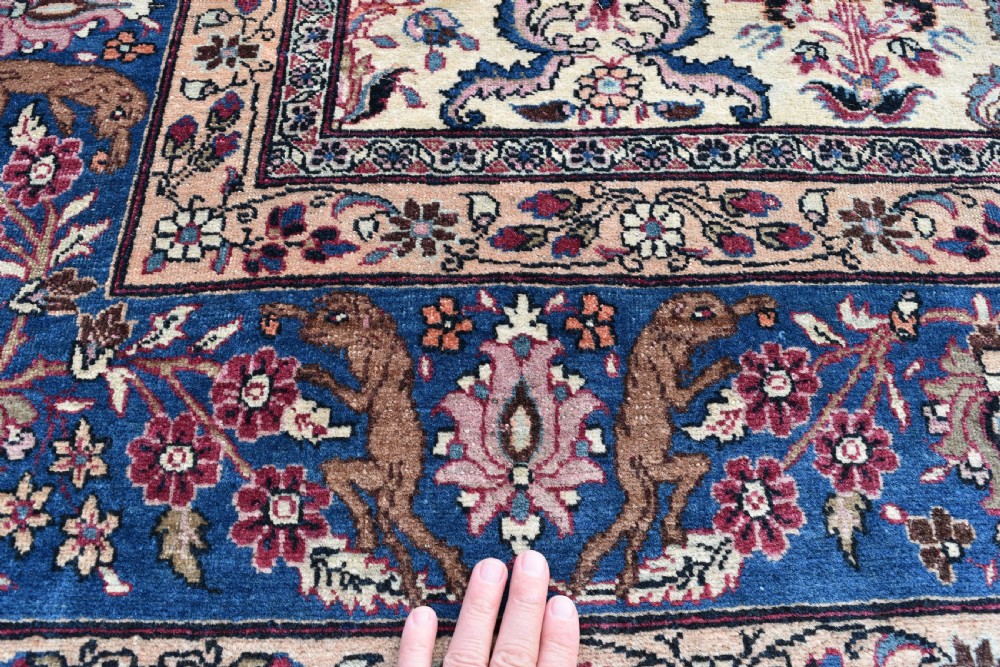 Antique Tehran carpet  308x204 cm View IX