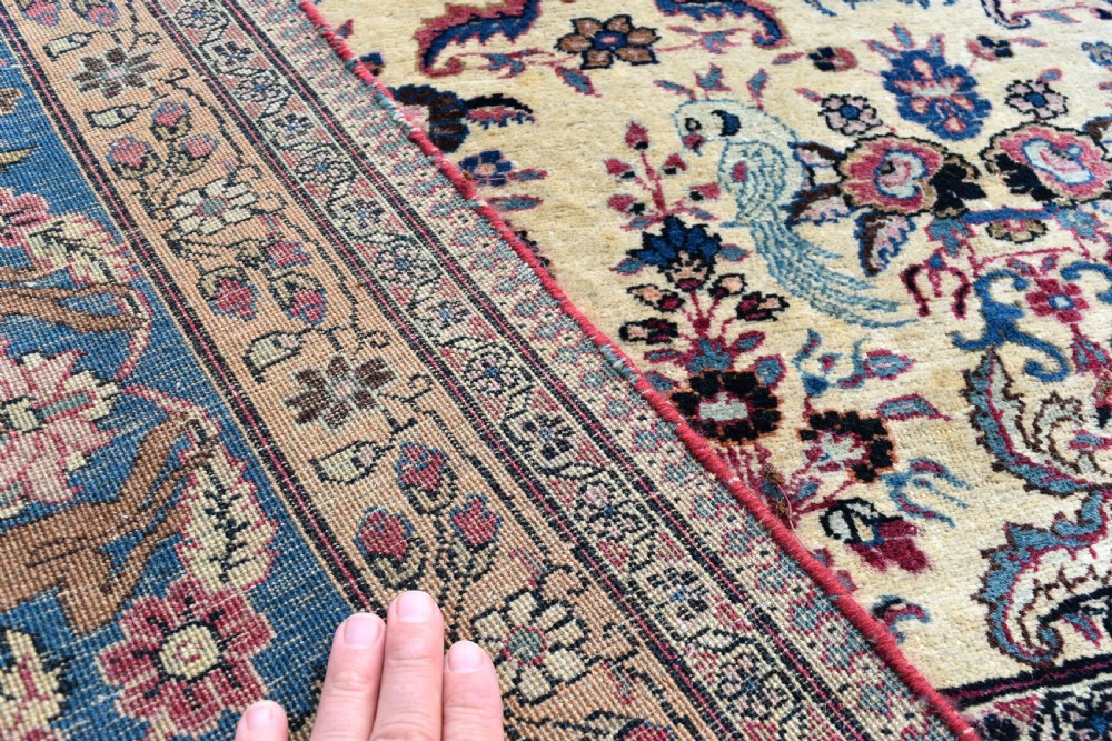 Antique Tehran carpet  308x204 cm View X