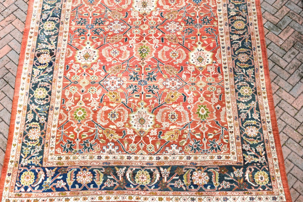 A fine antique Ziegler Mahal carpet 348x267 CM View XIII