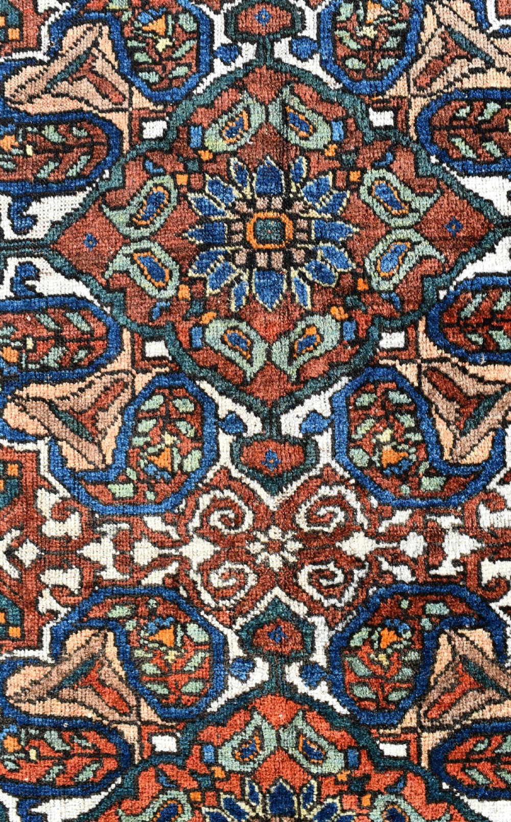 Antique Afshar tribal rug 200x158 cm View VI