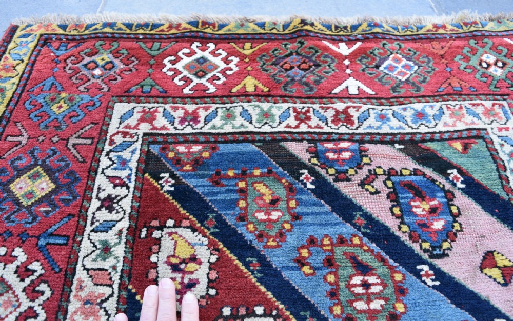 Antique Caucasian Genge long rug 306x110 View IV