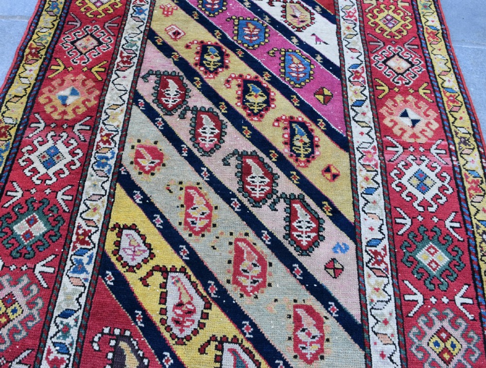 Antique Caucasian Genge long rug 306x110 View VII