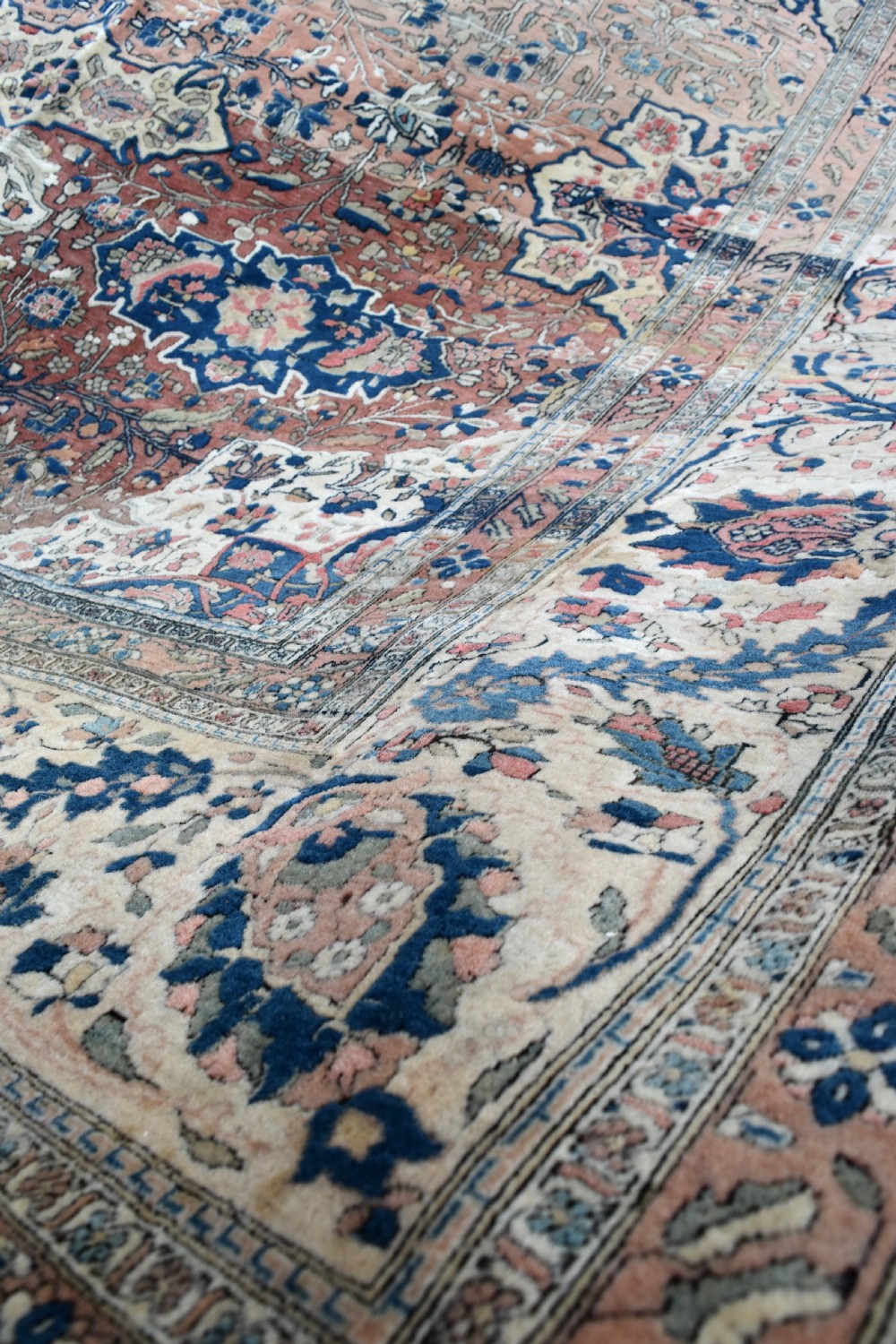 Antique Moteshem Kashan carpet 313x231 cm View VI