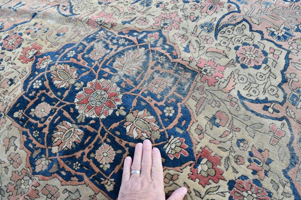 Antique Moteshem Kashan carpet 313x231 cm View VII