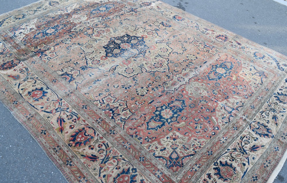 Antique Moteshem Kashan carpet 313x231 cm View VIII