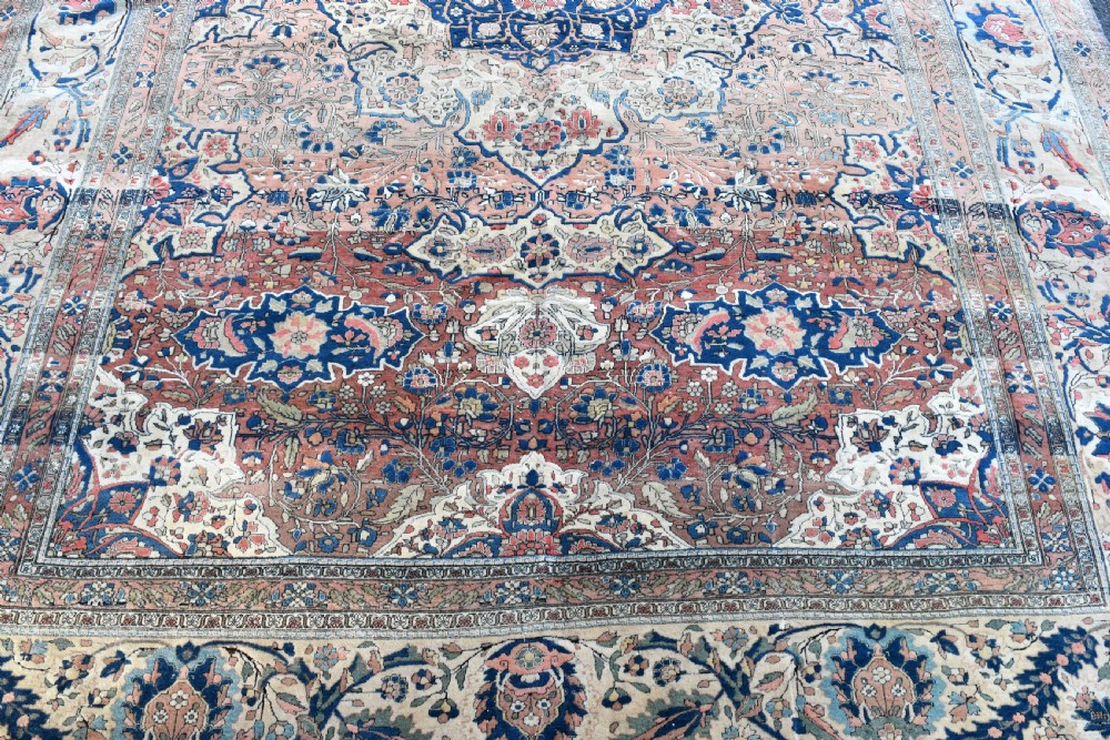 Antique Moteshem Kashan carpet 313x231 cm View XII