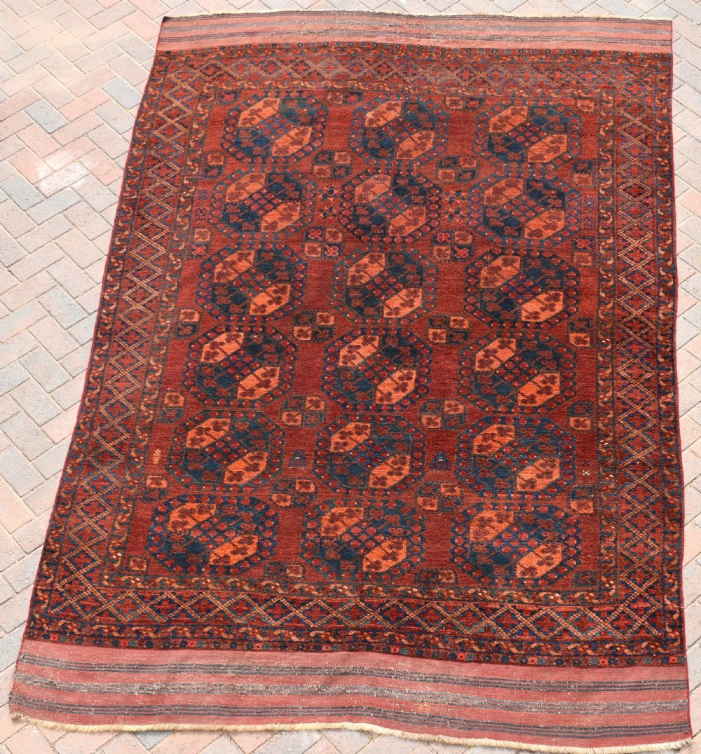 Antique Afghan Ersari main carpet 322x197cm View VII
