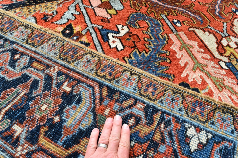 Heriz carpet with allover design 338x220 View IV