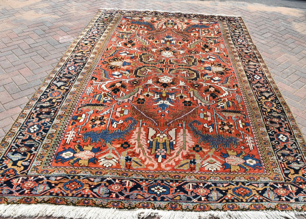 Heriz carpet with allover design 338x220 View V