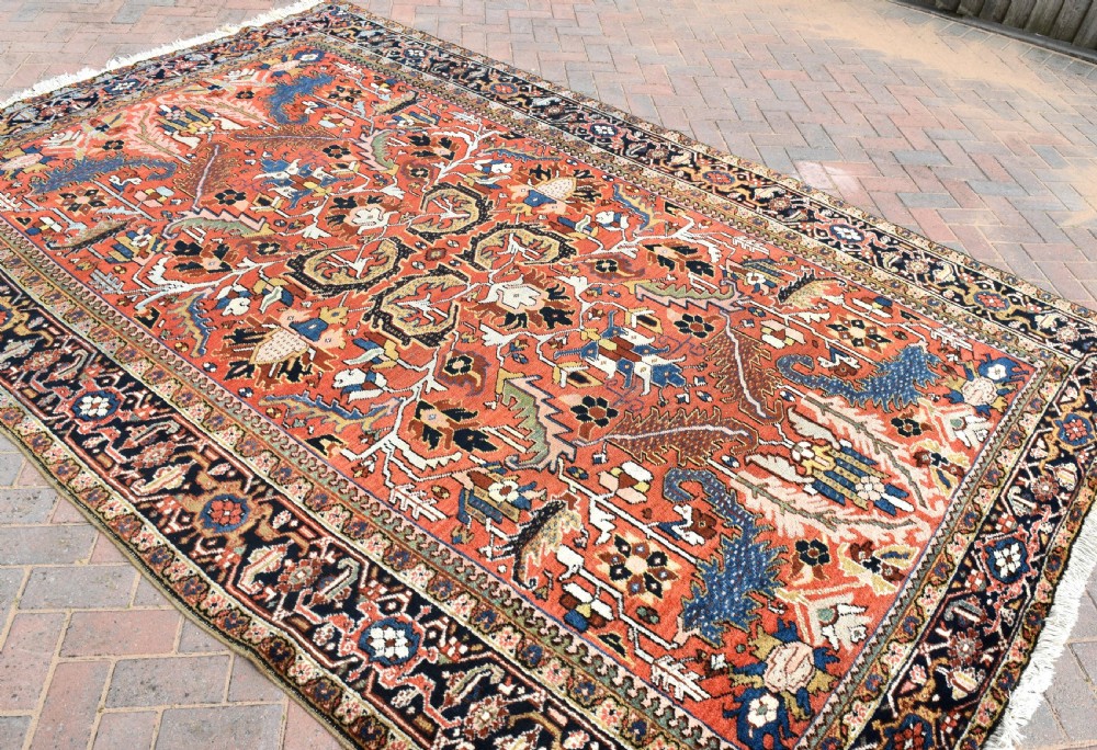 Heriz carpet with allover design 338x220 View VIII