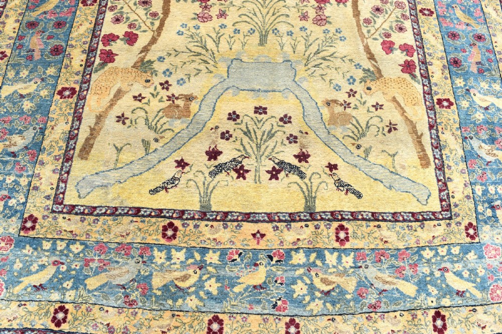 Antique Amritsar Indian rug 230x152cm View II