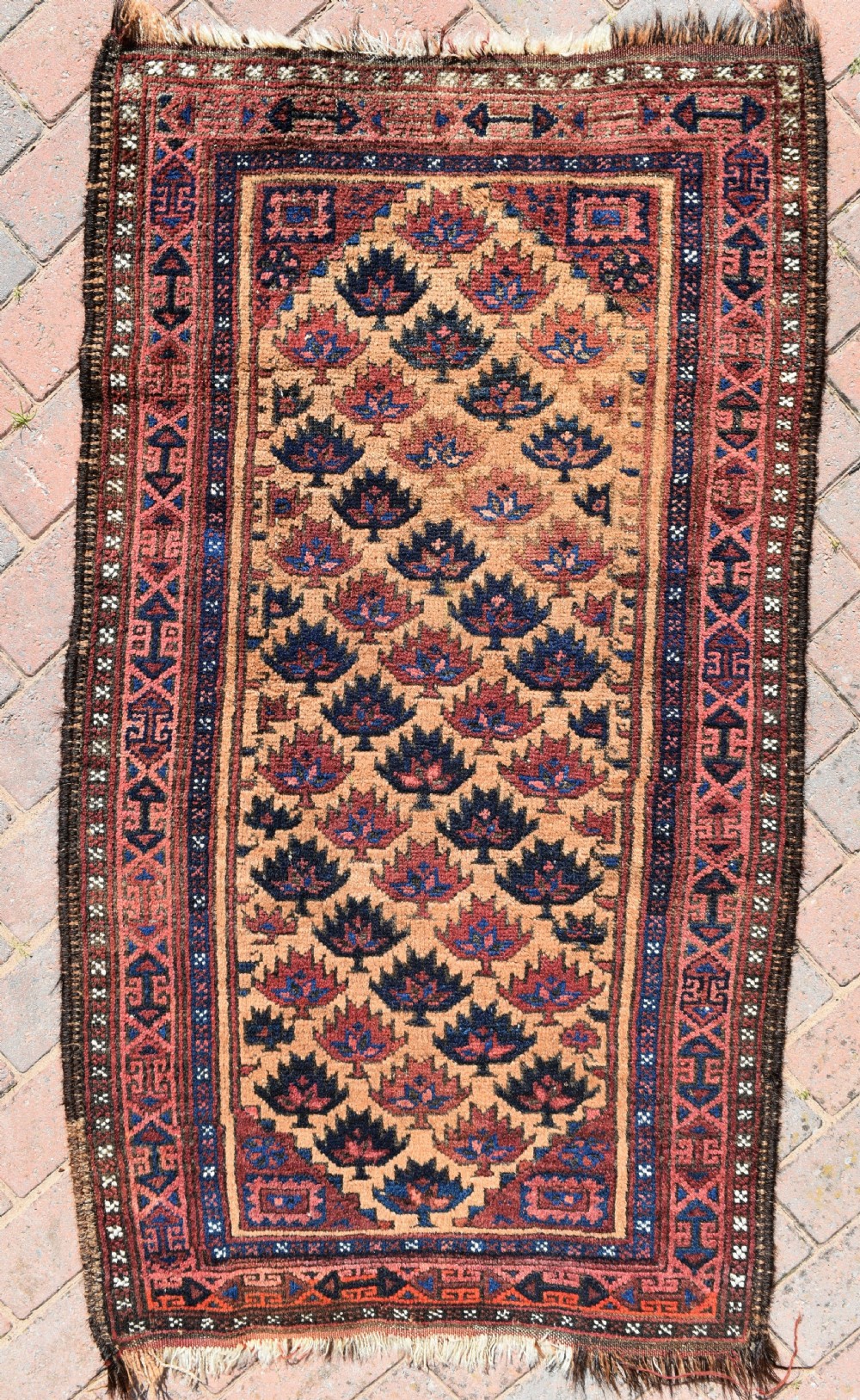 Antique Baluch rug