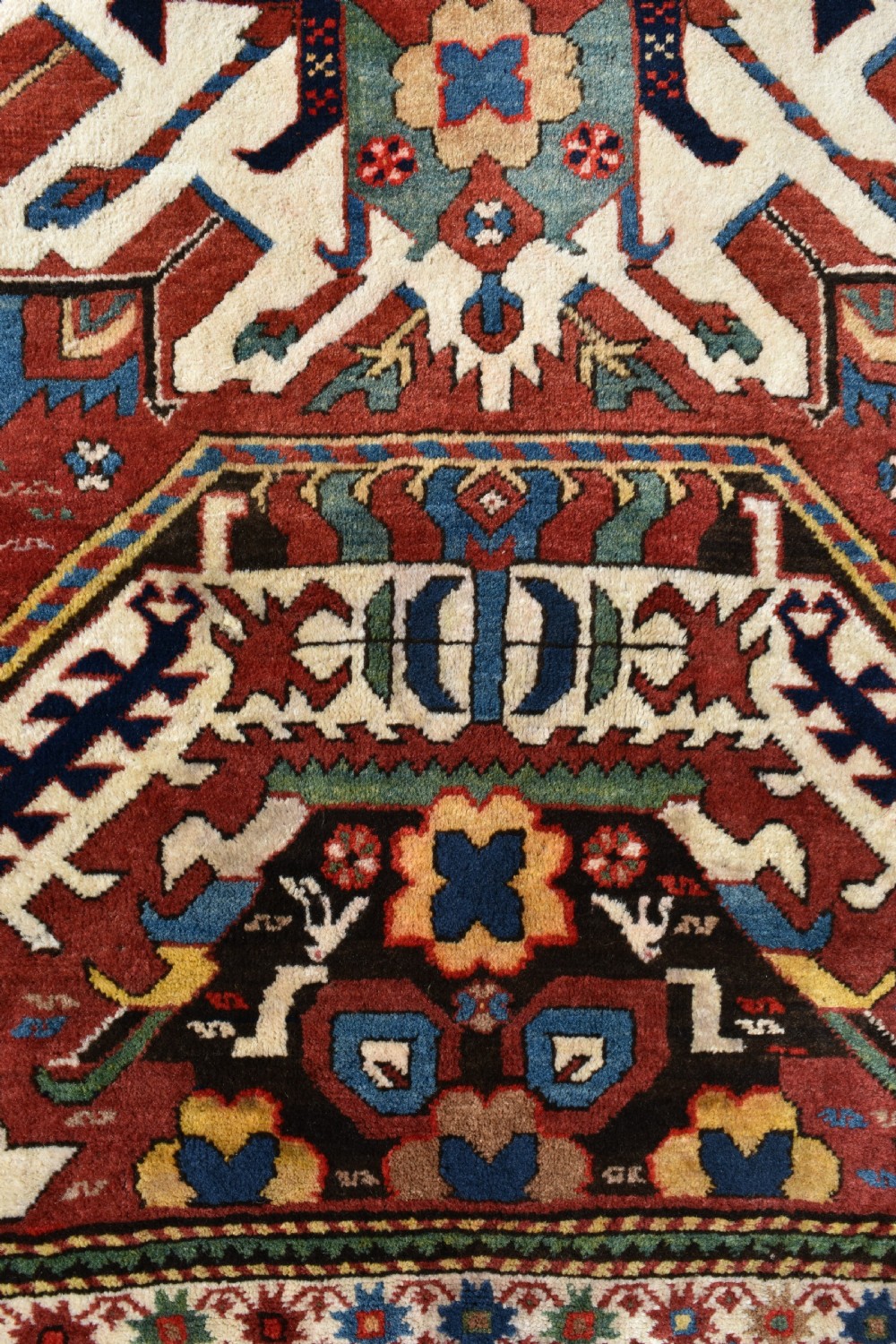 Antique Eagle Kazak rug  209x134Cm View VII