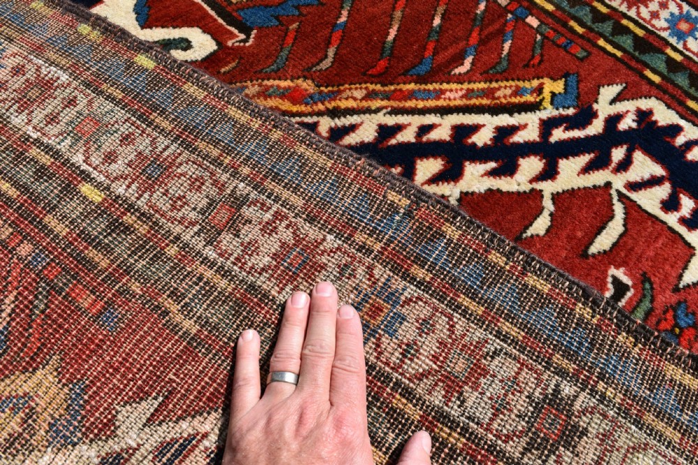 Antique Eagle Kazak rug  209x134Cm View XIII