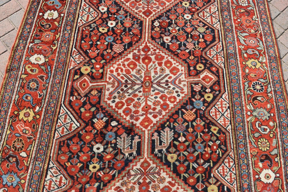 Antique Khamseh carpet 298x145 cm View III