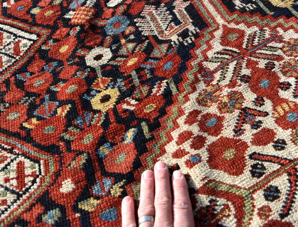 Antique Khamseh carpet 298x145 cm View XI
