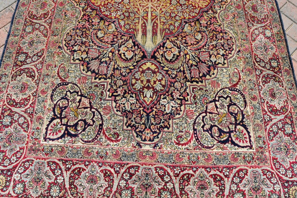 Antique Lavar Kirman rug 219x149 cm View VII