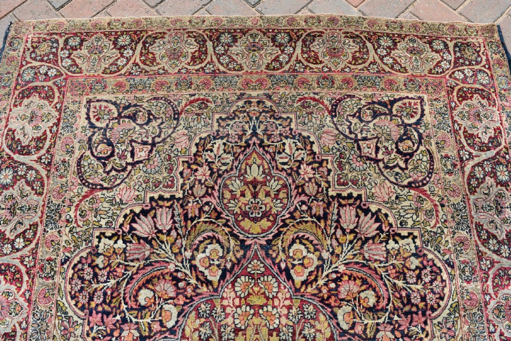 Antique Lavar Kirman rug 219x149 cm View IX