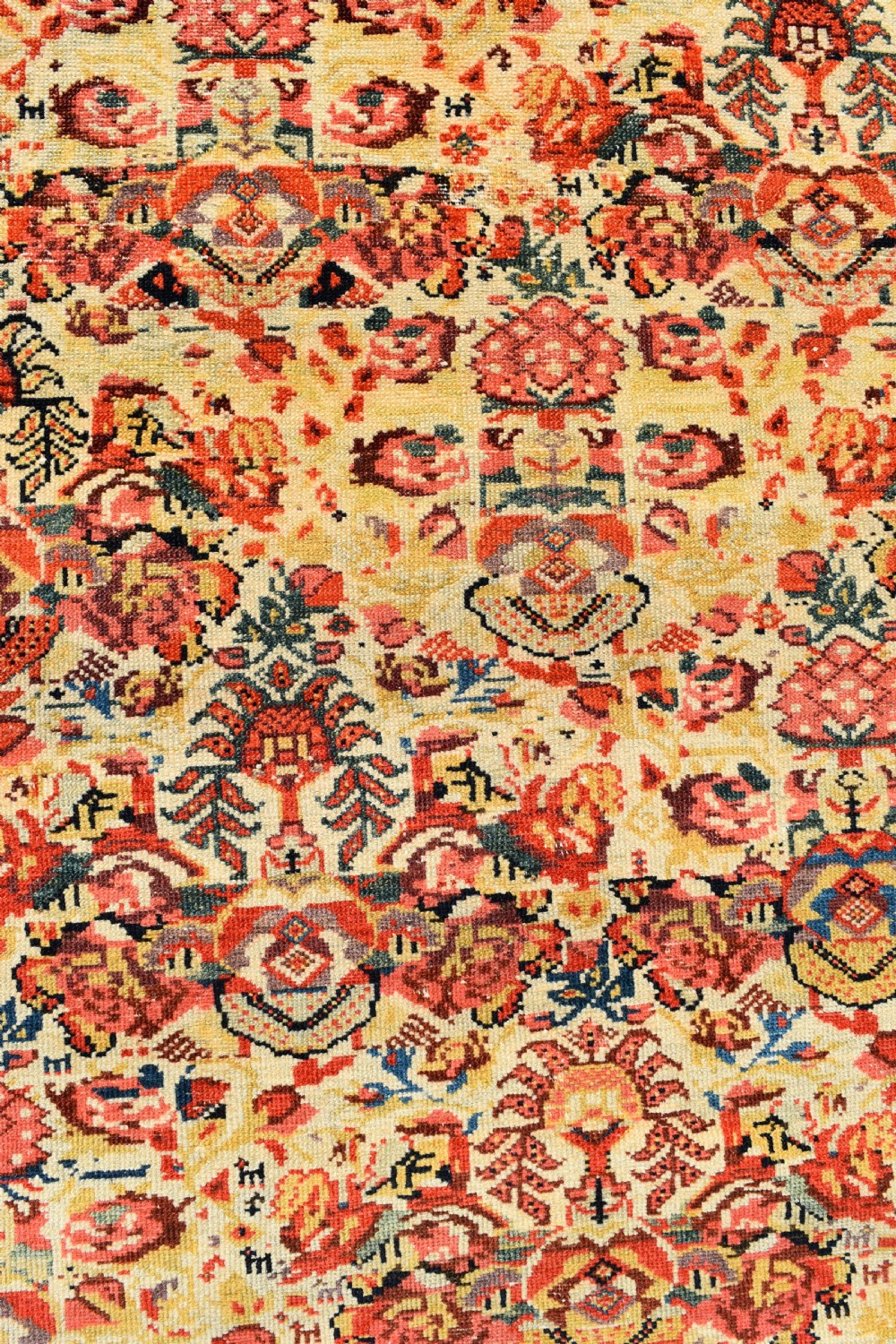 Fine antique Malyor rug 186 x116 View V