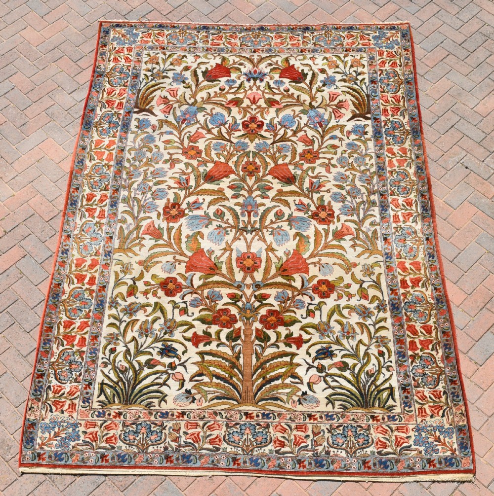 Beautiful old Qum carpet 309x220 cm View VII