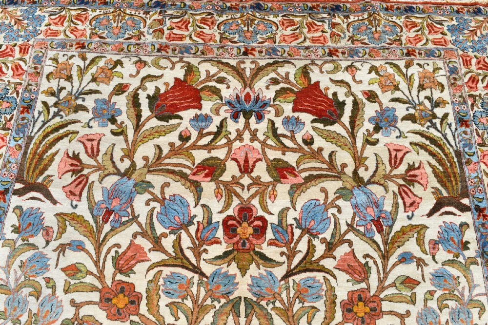 Beautiful old Qum carpet 309x220 cm View XIII