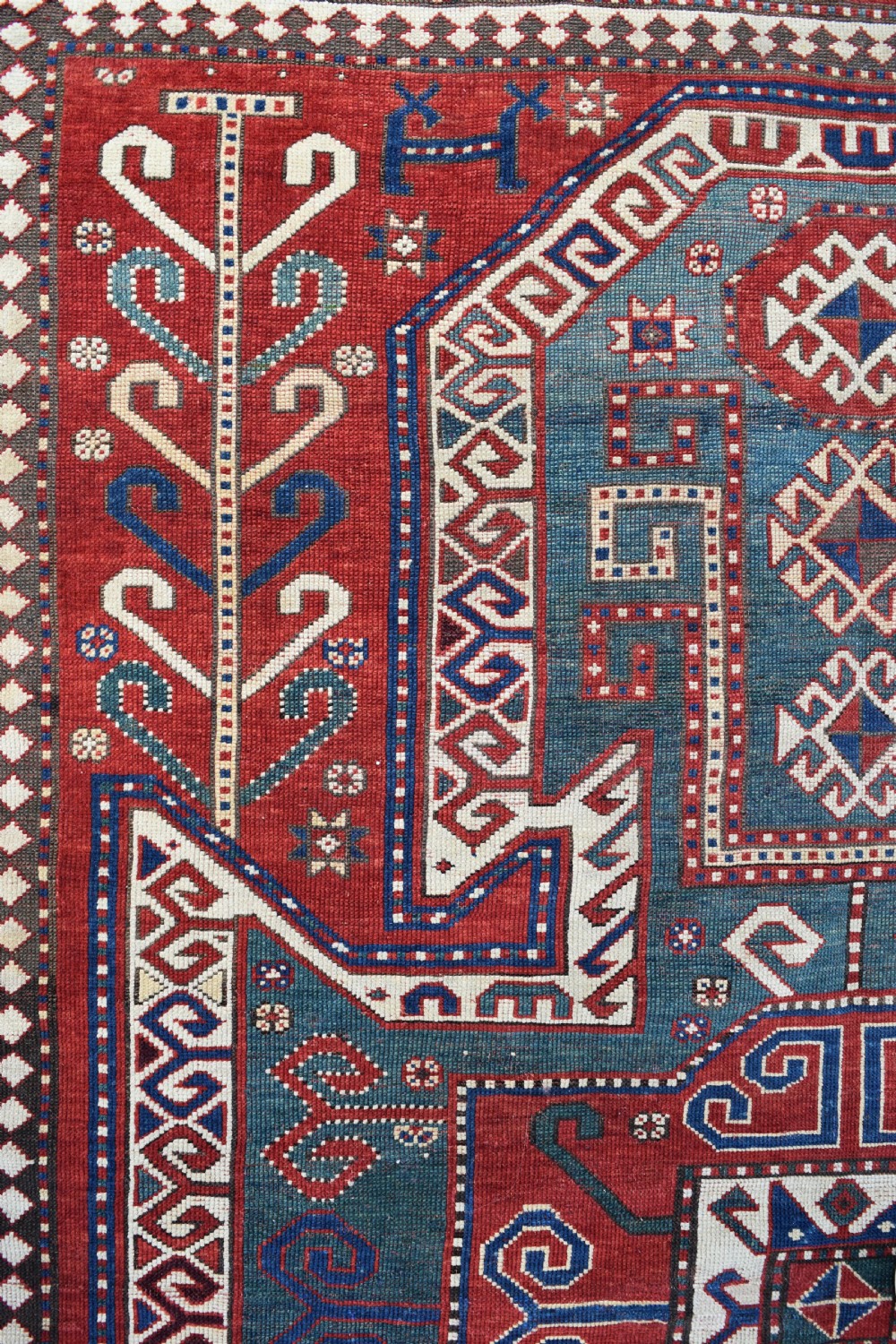 Antique Sewen Kazak rug 240x183 cm View VII