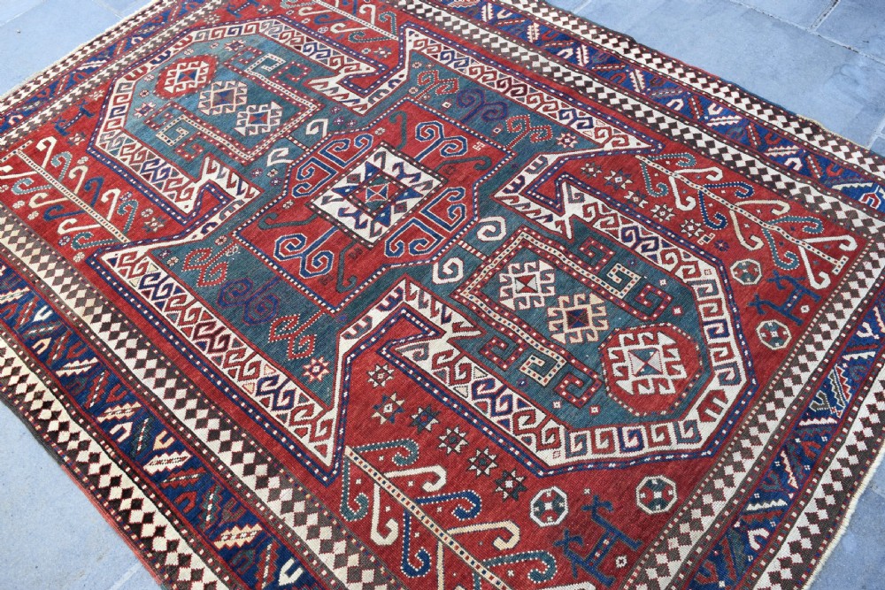 Antique Sewen Kazak rug 240x183 cm View VIII