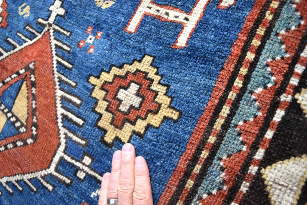 Antique Borjalu Kazak rug 124x104 cm View III