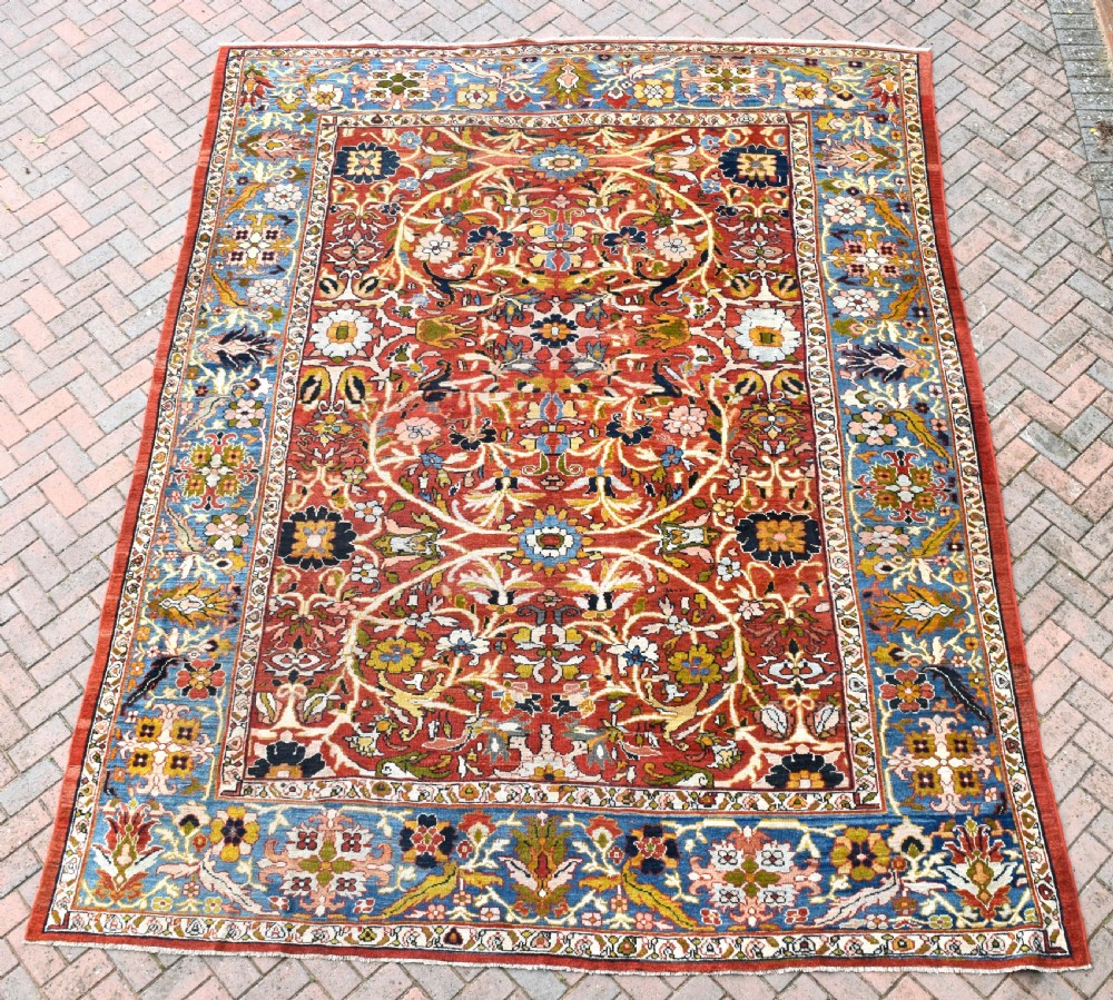 Antique Mahal carpet 384x298 cm