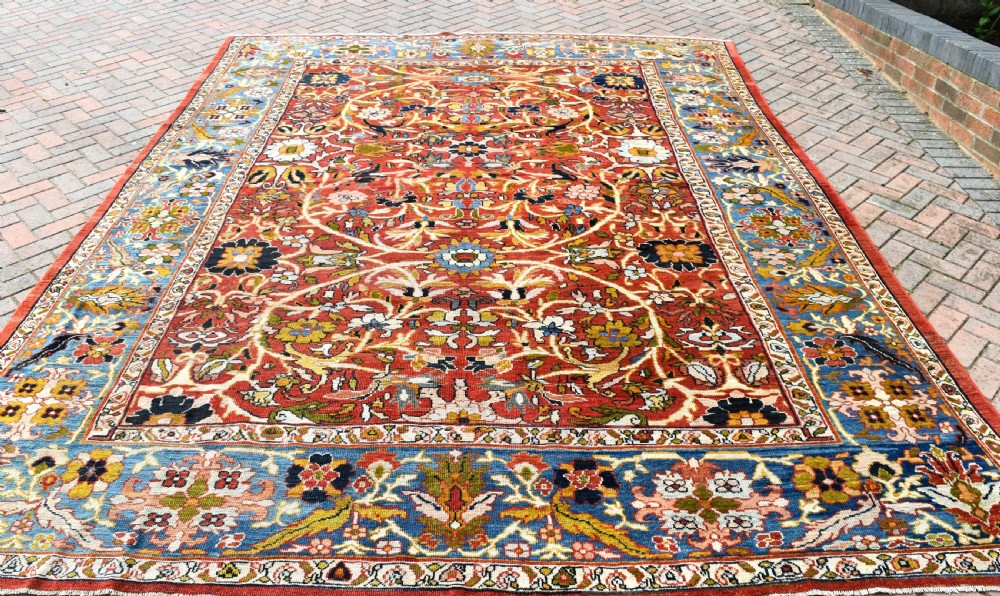 Antique Mahal carpet 384x298 cm View II