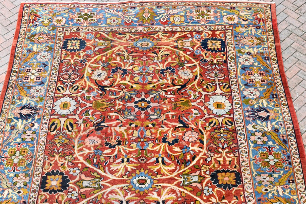 Antique Mahal carpet 384x298 cm View III