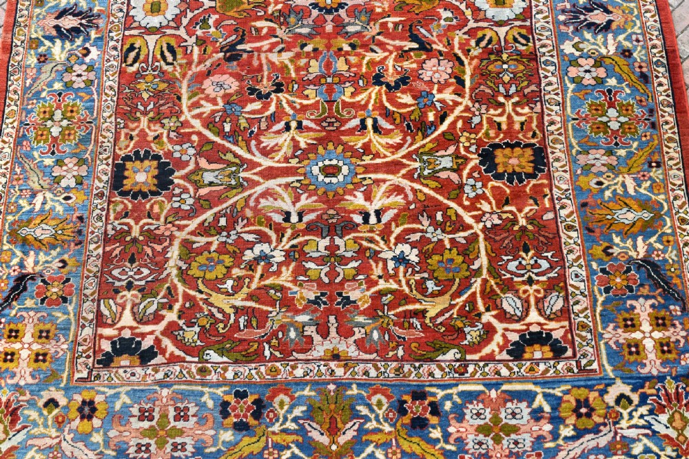 Antique Mahal carpet 384x298 cm View IV