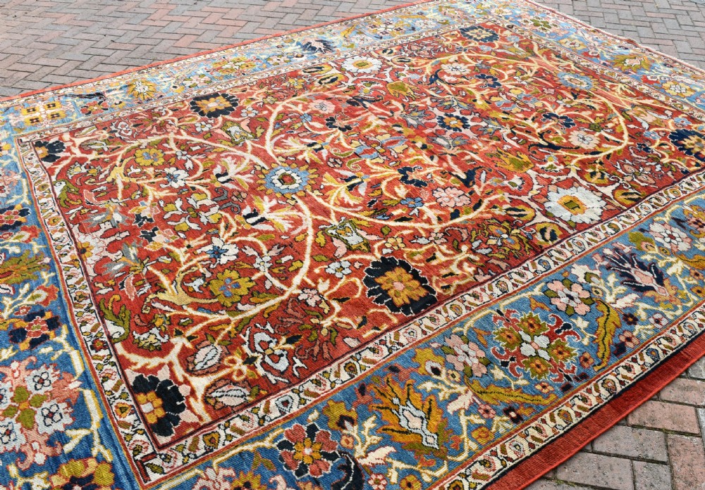Antique Mahal carpet 384x298 cm View VII