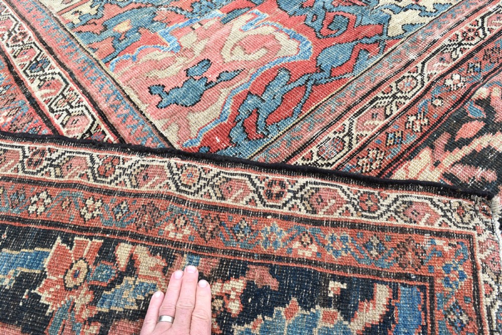 oversize antique Ferahan carpet 490x377 cm View VI