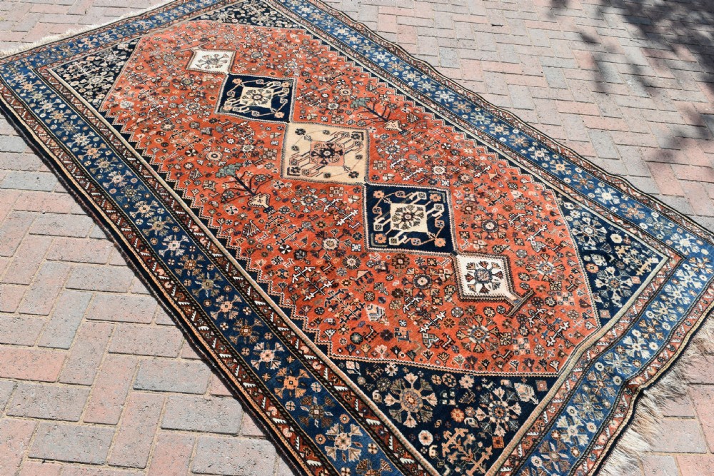Old Abedeh small carpet 283x160cm View II