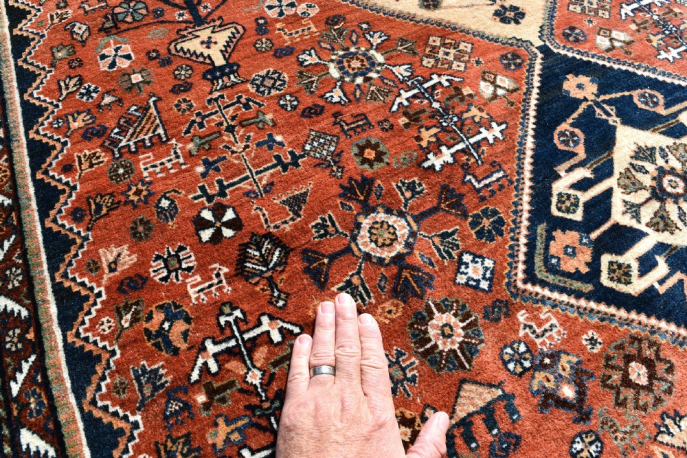 Old Abedeh small carpet 283x160cm View III