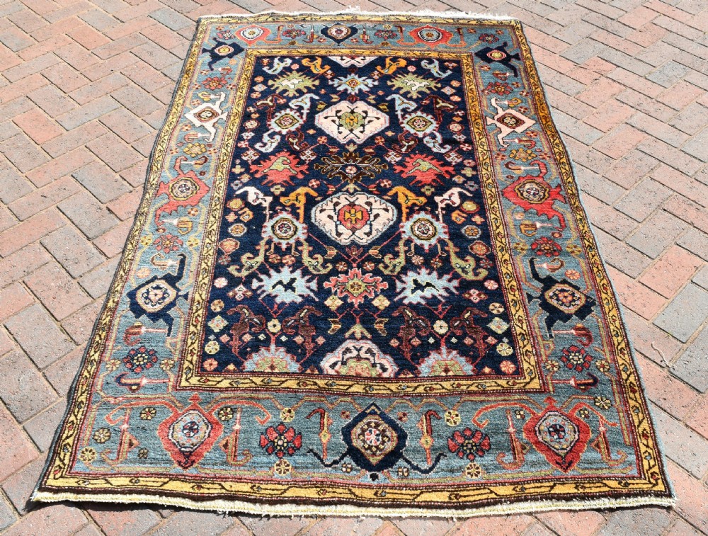Antique Bijar rug 203x126cm