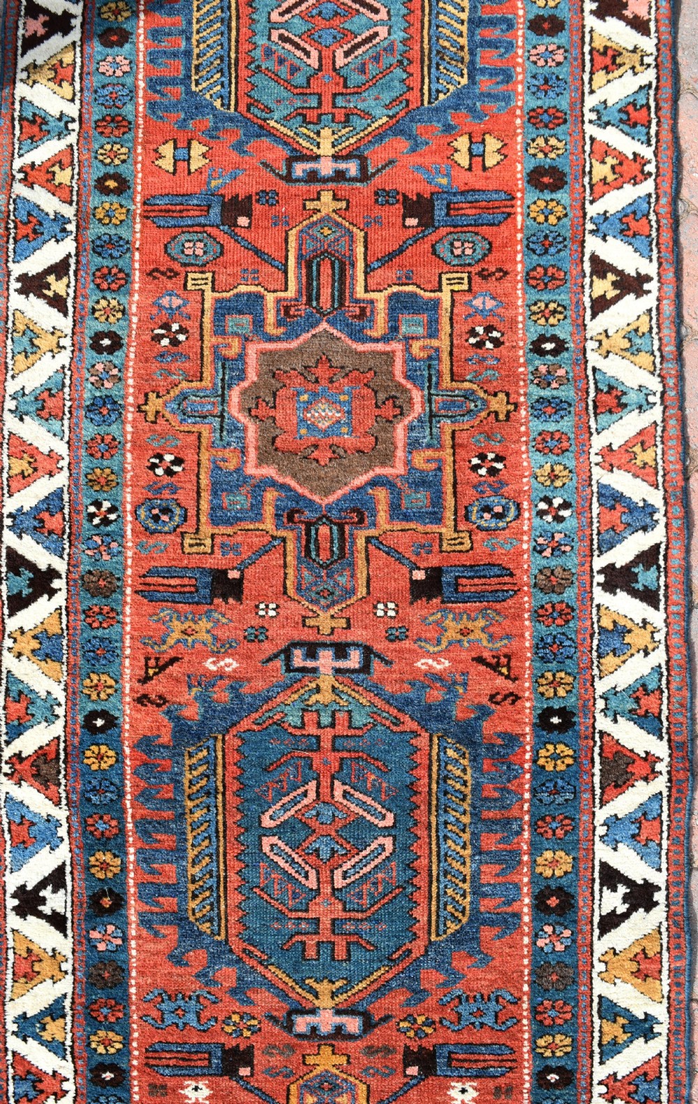 Antique Heriz narrow runner  330x77cm View III