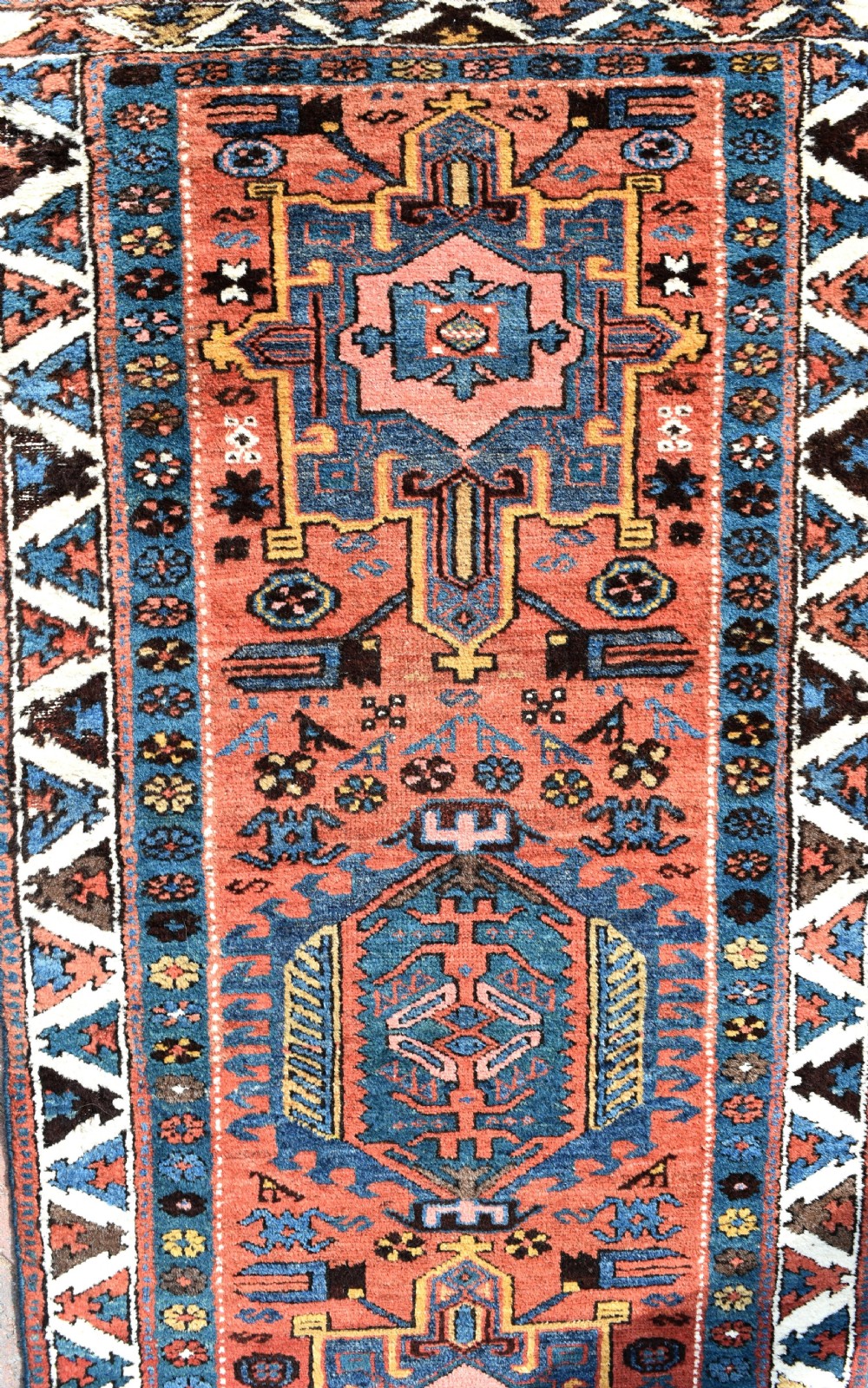 Antique Heriz narrow runner  330x77cm View V