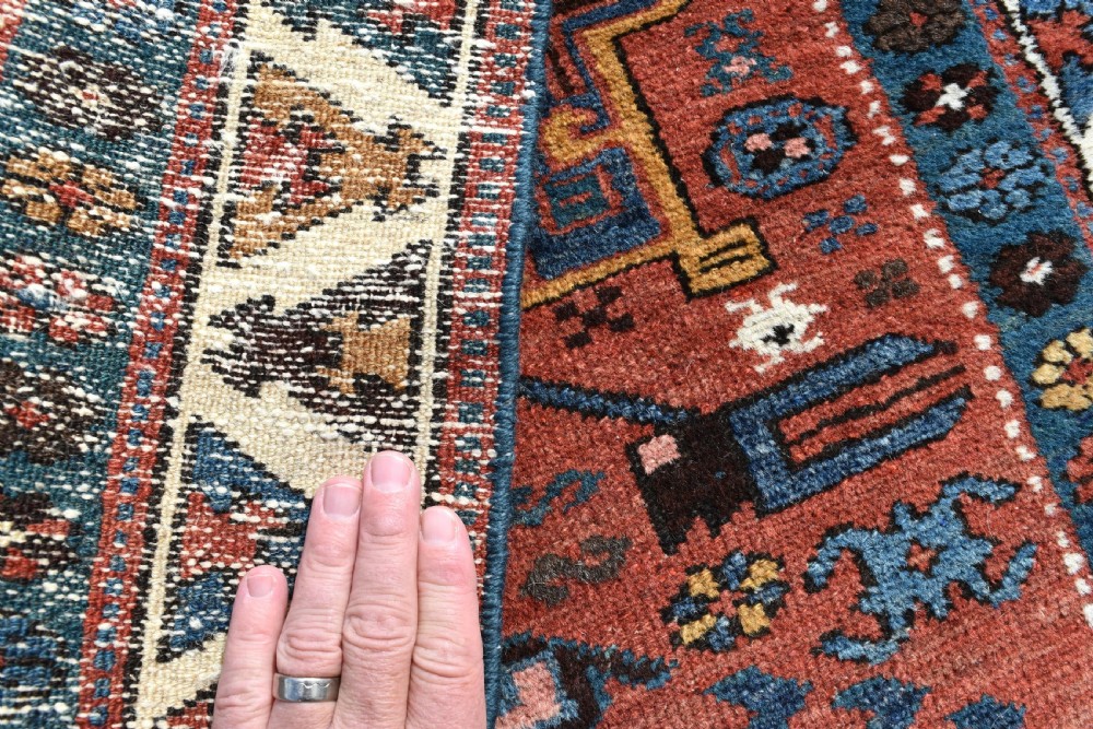 Antique Heriz narrow runner  330x77cm View VII