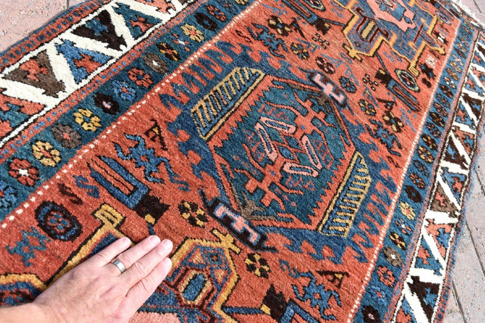 Antique Heriz narrow runner  330x77cm View VIII