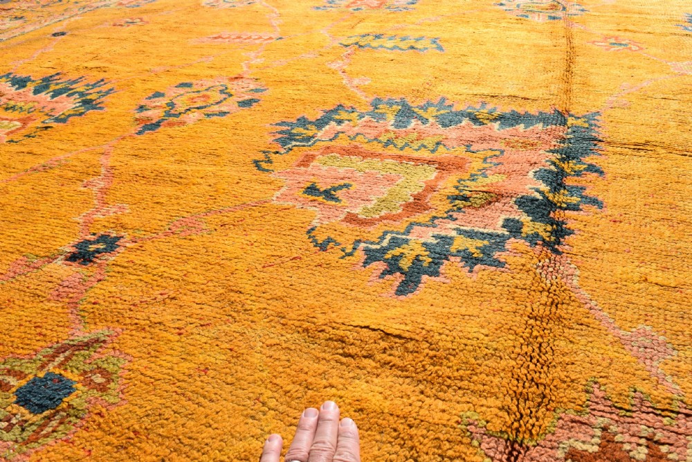 A very large antique Ushak carpet 505x394cm View II