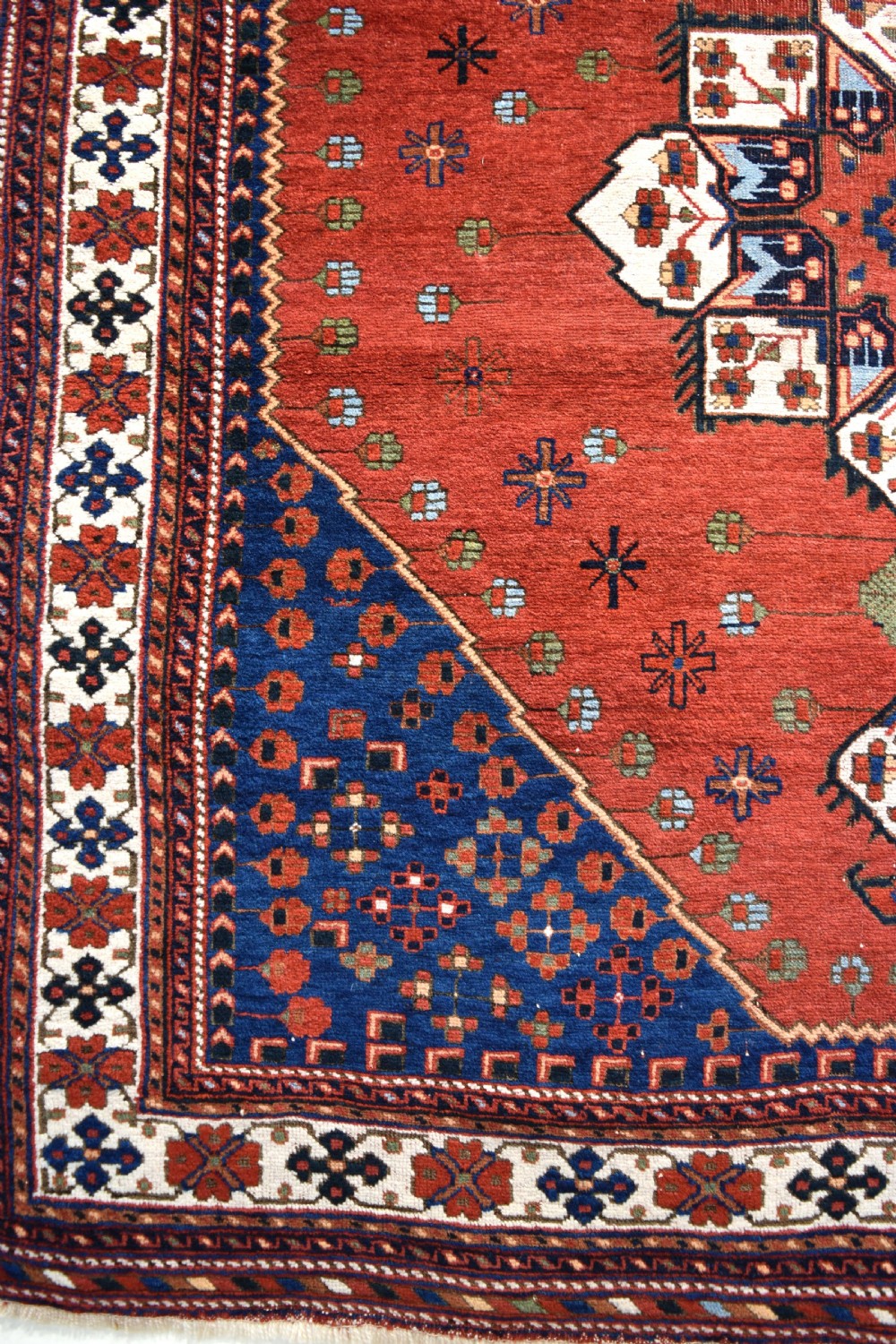 antique Afshar rug 186x150 cm View VI
