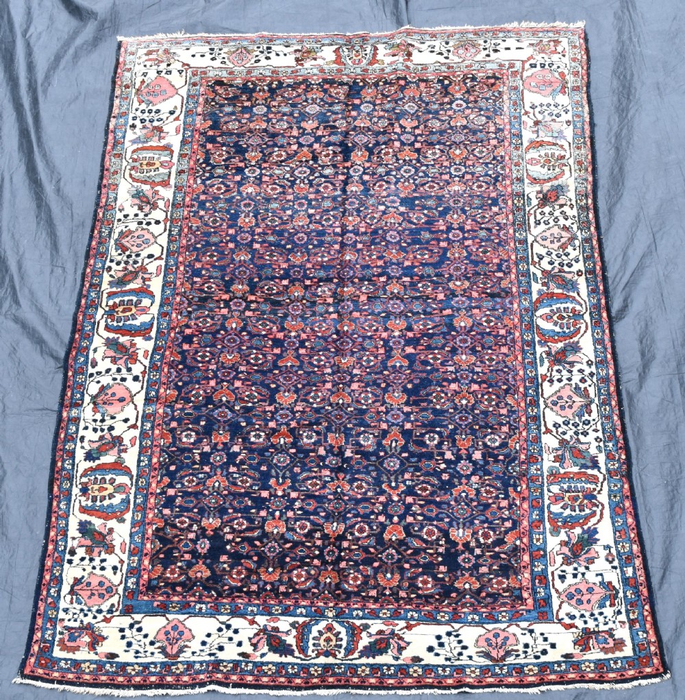 An unusual Hamadan village carpet 299x208 cm