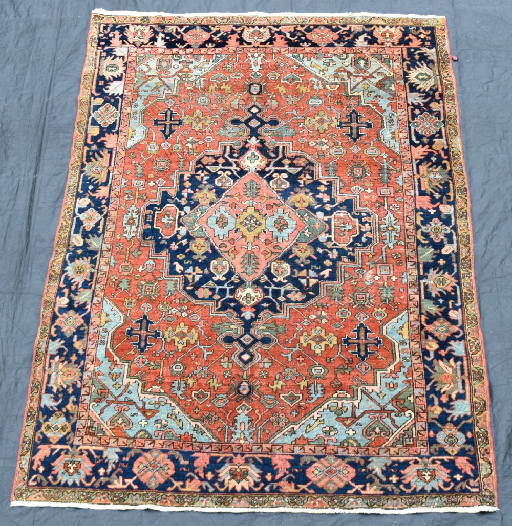 Antique Heriz small format carpet 263x191cm