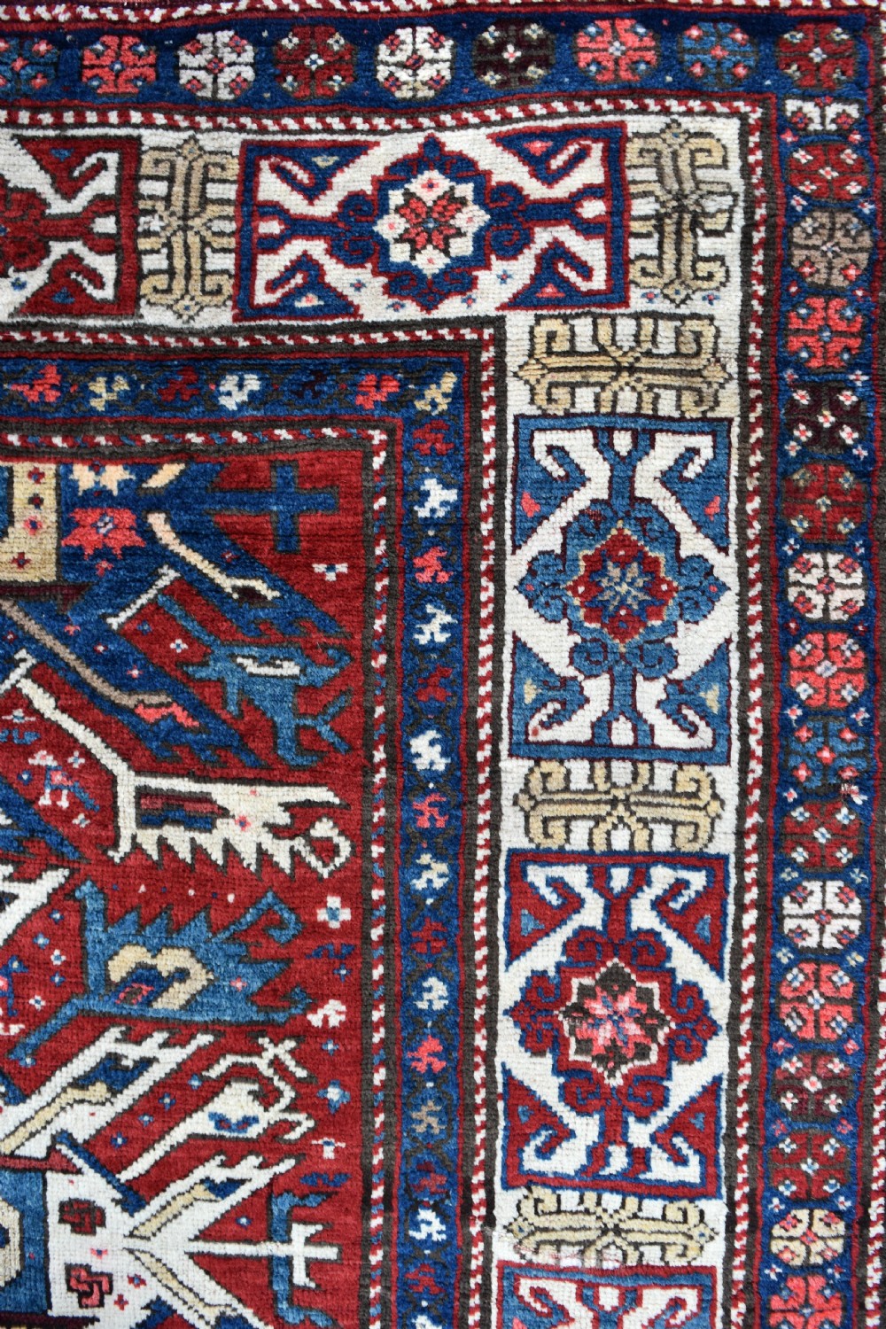 Antique Karabagh rug 186x153cc View II